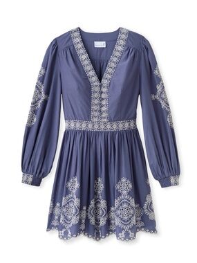 Cartolina Nantucket Blake Dress XS - worn once- Blue